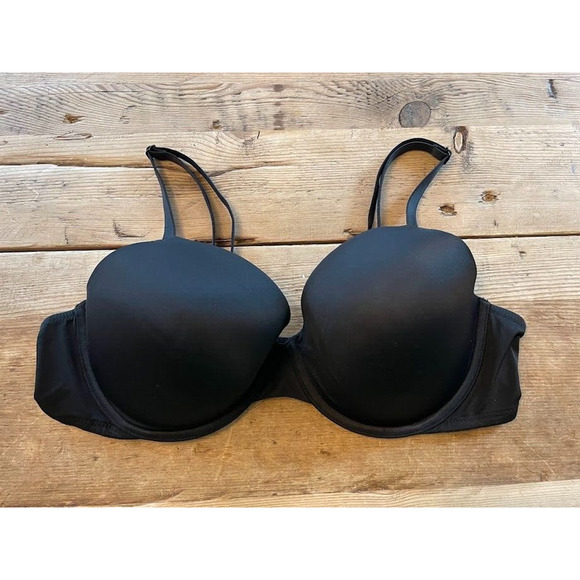 Victoria's Secret Other - Victoria's Secret PINK Smooth Black 42G Wear Everywhere Lined T-Shirt Bra